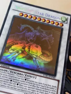 Shooting Star Dragon STBL-EN040 Ghost Rare 1st Edition Yu-Gi-Oh! NM - Image 4
