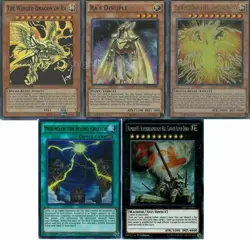 Yugioh Complete Winged Dragon of Ra Deck - Discipl **HOT** + Bonus - Image 1