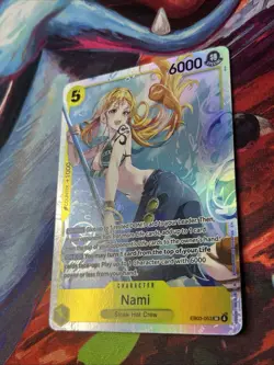 Bandai Nami (EB03-053) Extra Booster One Piece Heroines Special Holo NM - Image 4