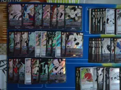 LOT 131 CARTES DRAGON BALL CARD GAME FUSION WORLD MANGA BOOSTER EN/JAP NEUF - Image 2