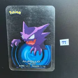 Pokemon Karte 2005 Nintendo Lamincards Edibas # 093 Alpollo - Image 1