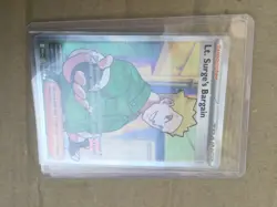 170/132 - Lt SurgeS Bargain English Original Pokemon Individual Holographic Card - Image 5