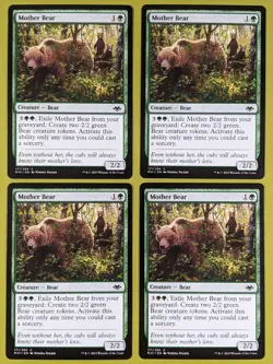 Mother Bear x4 Modern Horizons 4x Playset Magic the Gathering MTG - Image 1
