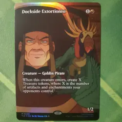 Dockside Extortionist Borderless Foil Avatar: The Last Airbender MTG NM - Image 1