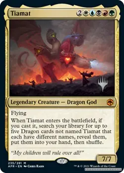 Tiamat [PPAFR - 235] - NM [Normal] TCG MTG - Image 1