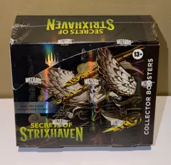 Magic the Gathering Secrets of Strixhaven Collector Booster Box Sealed New - Image 1