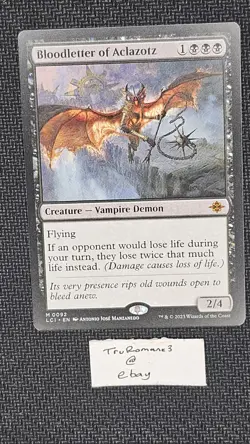 Bloodletter of Aclazotz - #092 Regular - The Lost Caverns of Ixalan - Mtg - Image 1