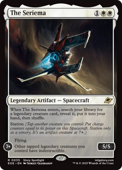 x1 The Seriema EOE Edge of Eternities MTG 35 M/NM 1x - Image 1