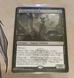 Sedgemoor Witch Strixhaven: School of Mages Mystery Booster 2 MTG MINT 🔥 - Image 1