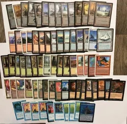 Lot of 73 Magic the Gathering Cards Uncommon 1995-1998 More Valuable Cards Rare - Image 1