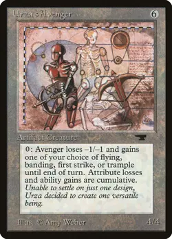 Urza's Avenger x1 LP - Antiquities - Magic the Gathering MtG - Image 1