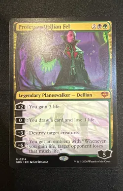 Professor Dellian Fel Promo Pack: Secrets of Strixhaven Regular - Image 1