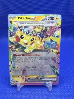 2026 POKEMON - ASCENDED HEROES - PIKACHU EX - 57/217 - HOLO RARE- ASC - Image 1
