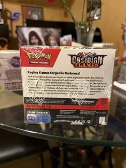 Pokemon Obsidian Flames Booster Box New Factory Sealed - Image 2