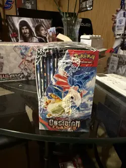 Pokemon Obsidian Flames Booster Box New Factory Sealed - Image 4