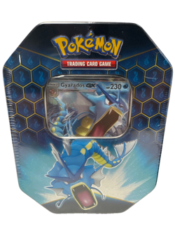 Pokemon TCG Hidden Fates Gyarados GX Tin New Factory Sealed Out Of Print (2019) - Image 1