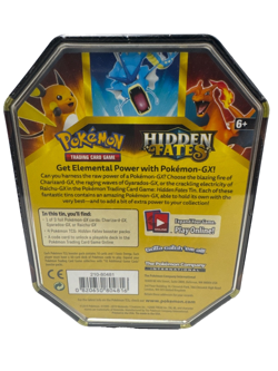 Pokemon TCG Hidden Fates Gyarados GX Tin New Factory Sealed Out Of Print (2019) - Image 2