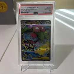 2025 POKEMON JPN M1L-MEGA BRAVE SUPER RARE #076 MEGA VENUSAUR EX PSA 10 - Image 1