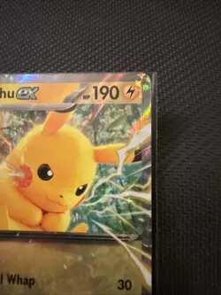 Pikachu ex 028/131 Sv: Prismatic Evolutions Holo Pokemon Card - Image 3