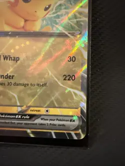 Pikachu ex 028/131 Sv: Prismatic Evolutions Holo Pokemon Card - Image 4