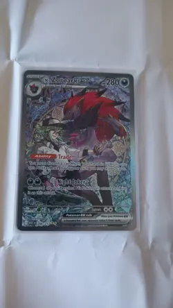 N's Zoroark Ex Pokemon 286/217 SIR mega Evolution: Ascended Heroes M/NM - Image 5