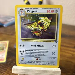 Pokemon TCG Pidgeot Jungle 8/64 Holo Unlimited Holo Rare - Image 1