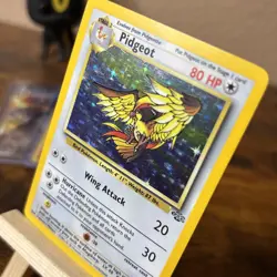 Pokemon TCG Pidgeot Jungle 8/64 Holo Unlimited Holo Rare - Image 2