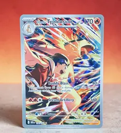 Pokemon Ethan’s Typhlosion #190/182: SV Destined Rivals (Read Description) 🔥 - Image 1