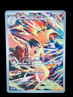Pokemon Ethan’s Typhlosion #190/182: SV Destined Rivals (Read Description) 🔥 - Image 2