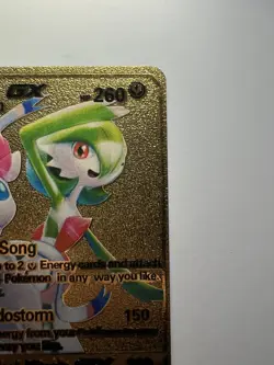 2019 POKEMON GARDEVOIR & SYLVEON GX FAIRY SONG KLEIDOSTOM GOLD CARD 130/234 - Image 2