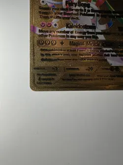 2019 POKEMON GARDEVOIR & SYLVEON GX FAIRY SONG KLEIDOSTOM GOLD CARD 130/234 - Image 4