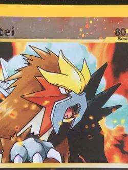 Pokemon ENTEI #34 *Black Star Promo * Reverse Holofoil MP - Image 3