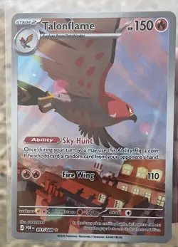Talonflame #91 Perfect Order Full Art Holo NM Pokemon TCG - Image 1