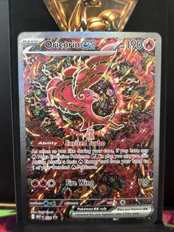 Pokemon TCG Oricorio ex 024 Me: Mega Evolution Black Star Promo - Image 1