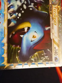 LP Pokemon (Prime) FERALIGATR Card HGSS BLACK STAR PROMO Set HGSS07 Holo Foil#1 - Image 3