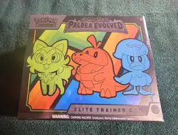 Pokemon Paldea Evolved Elite Trainer Box ETB Sealed NEW Scarlet Violet Rotation 820650853661 - Image 1