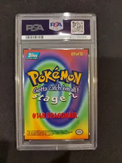 PSA 9 Dragonair Topps Pokemon Movie Edition - Image 2