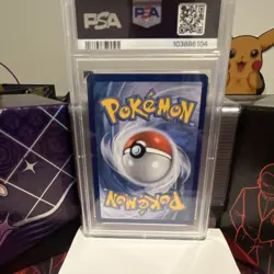 Pokemon Celebi XY111 Holo Full Art Promo XY Black Star PSA 8 2016 - Image 2