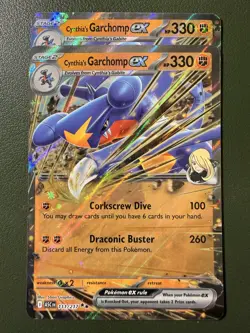 2x Pokemon TCG Cynthia's Garchomp ex playset 111/217 Ascended Heroes ME2.5 NM - Image 1