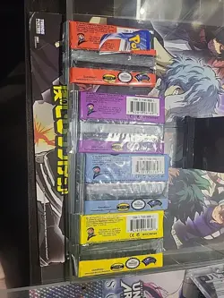 4 Pokemon TCG BASE SET 2 Opened Booster Pack Wrappers Full Art Set 44 Cards - Image 2