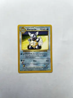 Wartortle Shadowless 42/102 Pokemon Base Set 1999 LP WOTC Vintage Pokemon TCG ✨ - Image 2