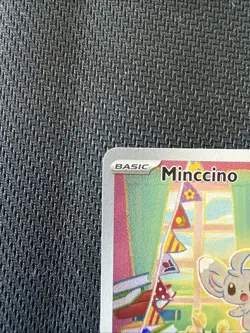 Minccino Holo Pokemon TCG Temporal Forces 182/162 IR Illustration Rare - Image 2