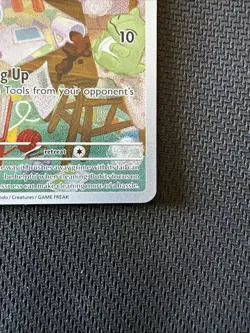 Minccino Holo Pokemon TCG Temporal Forces 182/162 IR Illustration Rare - Image 4