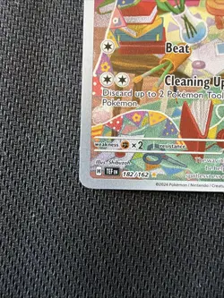 Minccino Holo Pokemon TCG Temporal Forces 182/162 IR Illustration Rare - Image 5