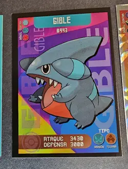 GIBLE - POKEMON TCG POKEDEX EDITION FOIL CARD - Image 1