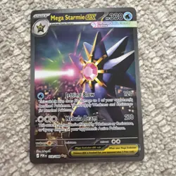 2026 Mega Evolution – Perfect Order Mega Starmie EX Holo Secret Rare SAR #118/88 - Image 1