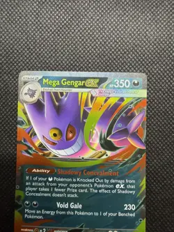 MEGA GENGAR EX 056/094 DOUBLE RARE PHANTASMAL FLAMES POKEMON NM/M - Image 5
