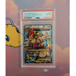 Pokemon Primal Groudon EX 151/160 XY Primal Clash Ultra Rare Holo Full Art PSA 8 - Image 1