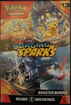 Pokemon Scarlet & Violet Surging Sparks Booster Bundle New Sealed - Image 1