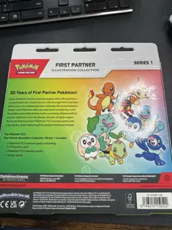 Pokemon TCG First Partner Illustration Collection Series 1 Box English Promo - Image 2